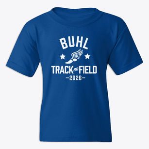Buhl High School Track and Field Youth T-shirt