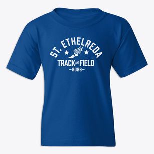 St Ethelreda Parish Track and Field Youth T-shirt