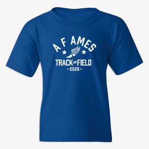 A F Ames Elementary School Track and Field Youth T-shirt
