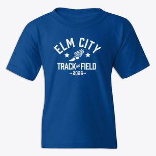 Elm City Middle School Track and Field Youth T-shirt