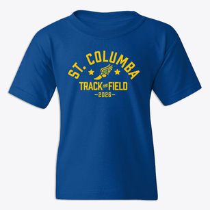 St Columba Parish Track and Field Youth T-shirt