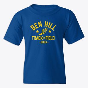 Ben Hill Junior High School Track and Field Youth T-shirt