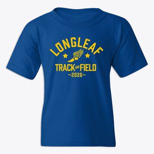 Longleaf School Of The Arts Track and Field Youth T-shirt