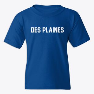Des Plaines Illinois Classic Block Youth T-shirt