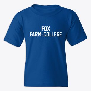 Fox Farm-college Wyoming Classic Block Youth T-shirt