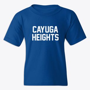 Cayuga Heights New York Classic Block Youth T-shirt