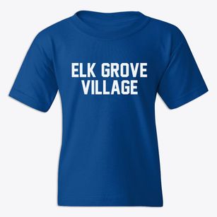 Elk Grove Village Illinois Classic Block Youth T-shirt