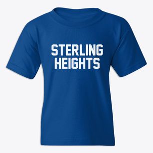 Sterling Heights Michigan Classic Block Youth T-shirt