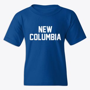 New Columbia Pennsylvania Classic Block Youth T-shirt