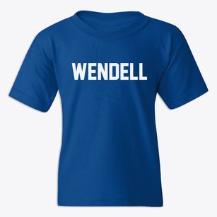 Wendell Massachusetts Classic Block Youth T-shirt