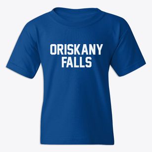 Oriskany Falls New York Classic Block Youth T-shirt