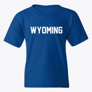 Wyoming New York Classic Block Youth T-shirt