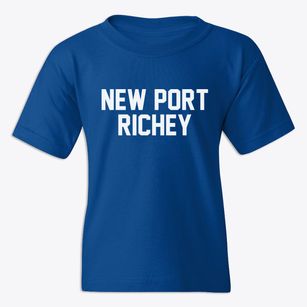 New Port Richey Florida Classic Block Youth T-shirt