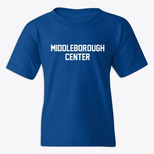 Middleborough Center Massachusetts Classic Block Youth T-shirt