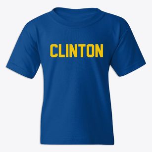 Clinton Iowa Classic Block Youth T-shirt