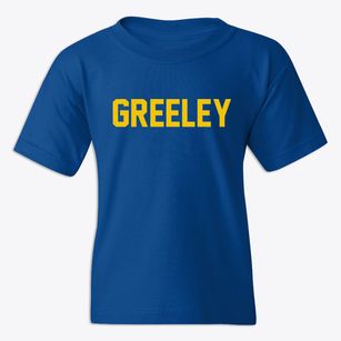 Greeley Colorado Classic Block Youth T-shirt