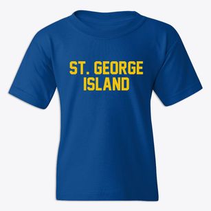 St. George Island Maryland Classic Block Youth T-shirt