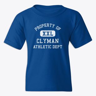 Clyman Wisconsin Athletic Dept Youth T-shirt