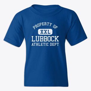 Lubbock Texas Athletic Dept Youth T-shirt