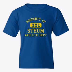 Strum Wisconsin Athletic Dept Youth T-shirt