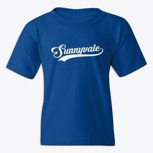 Sunnyvale California Vintage Team Youth T-shirt