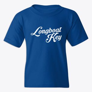 Longboat Key Florida Vintage Team Youth T-shirt