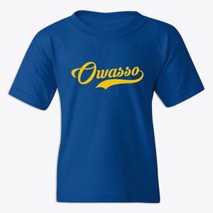 Owasso Oklahoma Vintage Team Youth T-shirt