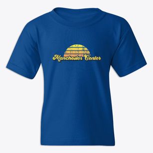 Manchester Center Vermont Sublime Sunset Youth T-shirt