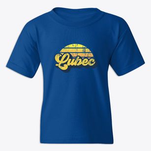 Lubec Maine Sublime Sunset Youth T-shirt