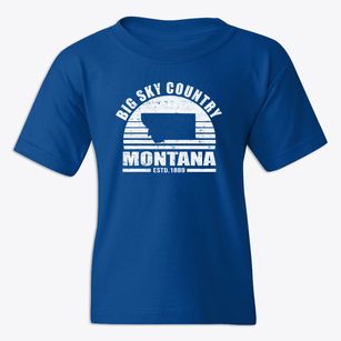  Montana Sunset Youth T-shirt