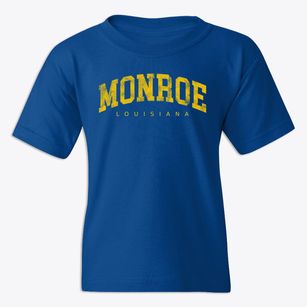 Monroe Louisiana Urban Vibe Youth T-shirt