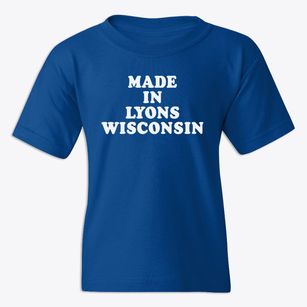 Lyons Wisconsin Classic 70s Youth T-shirt