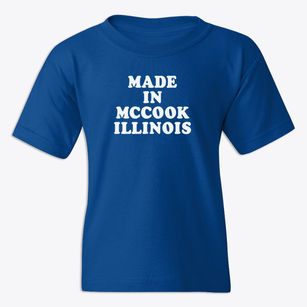 Mccook Illinois Classic 70s Youth T-shirt