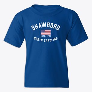 Shawboro North Carolina Patriot Youth T-shirt