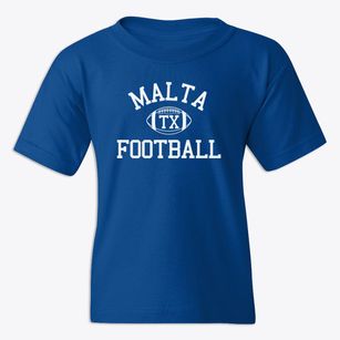 Malta Texas Football Youth T-shirt