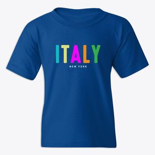Italy New York Color Pop Youth T-shirt