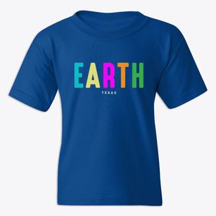 Earth Texas Color Pop Youth T-shirt