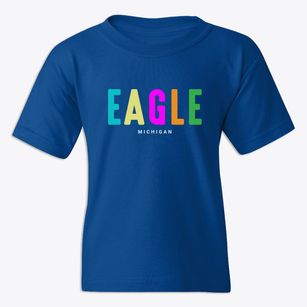 Eagle Michigan Color Pop Youth T-shirt