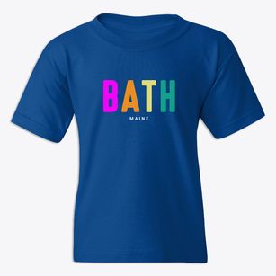 Bath Maine Color Pop Youth T-shirt