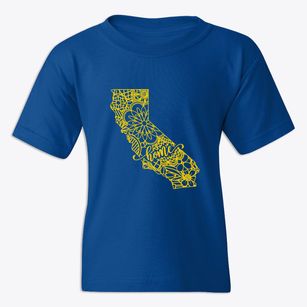  California Mandala Youth T-shirt