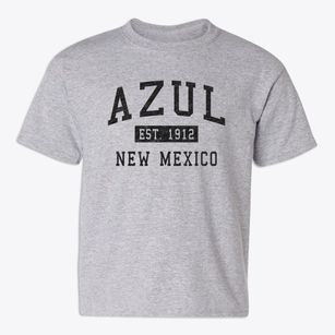 Azul New Mexico Classic Established Youth T-shirt