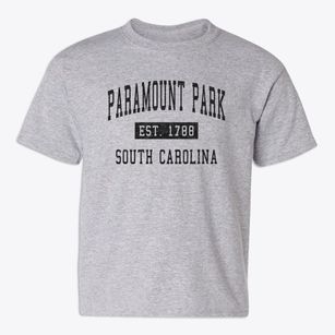 Paramount Park South Carolina Classic Established Youth T-shirt
