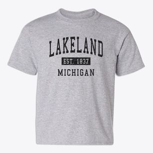 Lakeland Michigan Classic Established Youth T-shirt