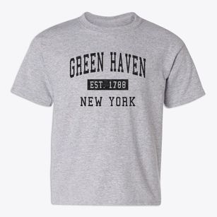 Green Haven New York Classic Established Youth T-shirt