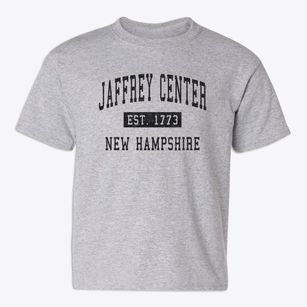 Jaffrey Center New Hampshire Classic Established Youth T-shirt