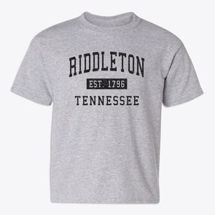 Riddleton Tennessee Classic Established Youth T-shirt