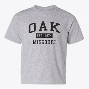 Oak Missouri Classic Established Youth T-shirt