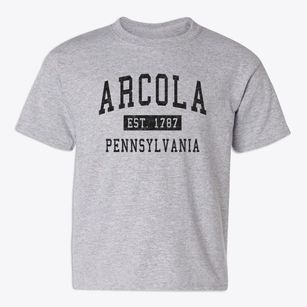 Arcola Pennsylvania Classic Established Youth T-shirt