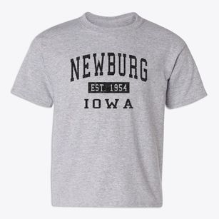 Newburg Iowa Classic Established Youth T-shirt