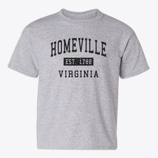 Homeville Virginia Classic Established Youth T-shirt